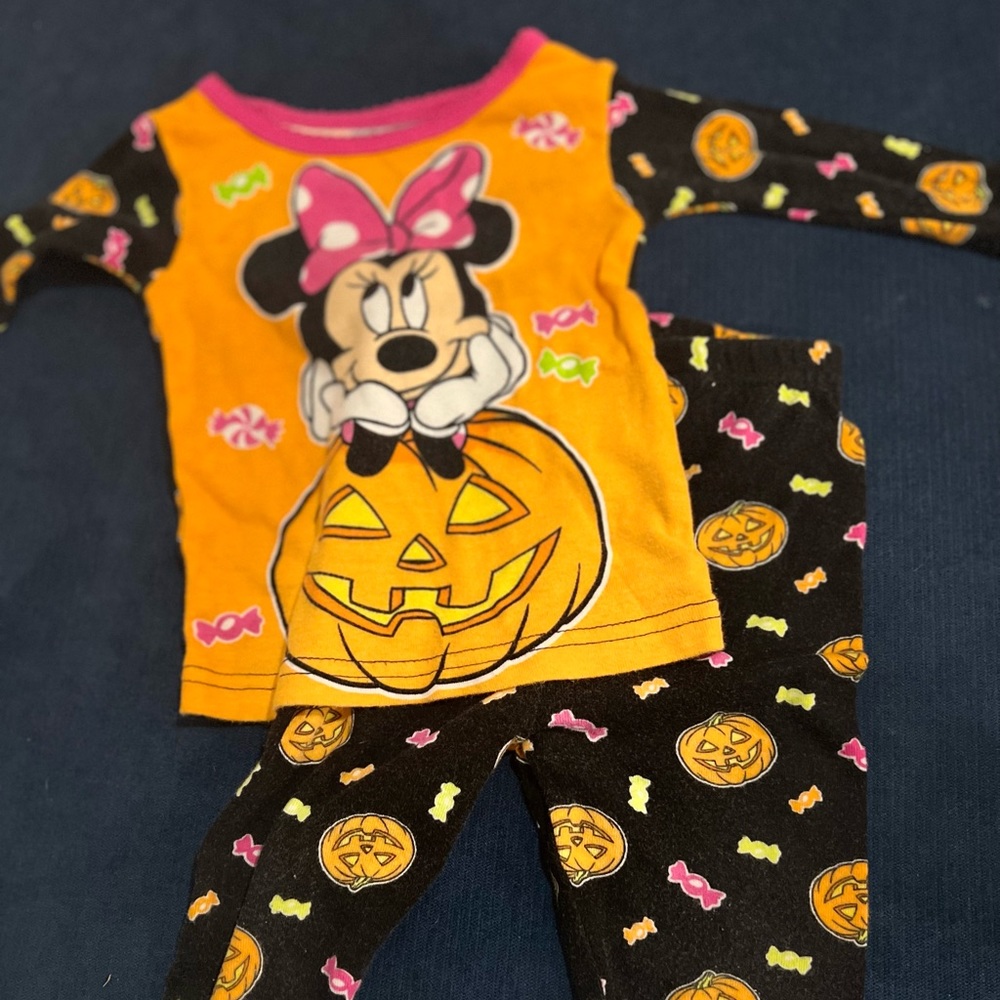 Minnie Mouse Halloween pajamas - 12 mo